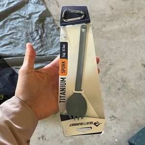 NWT Sea to Summit Titanium Ultralight Spork - Gray